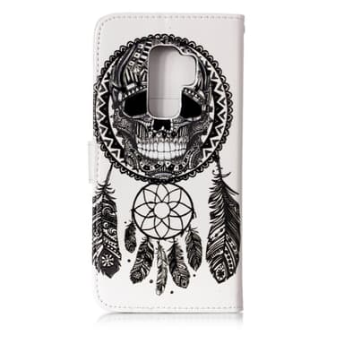 Samsung Galaxy S9 Plus Plånboksfodral - Skull Dream Catcher