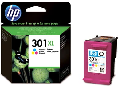 HP Bläckpatroner 301XL Cyan Magenta Gul