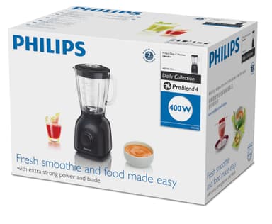 Philips Blender Daily Collection HR2105 (svart)