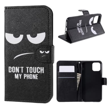 iPhone 11 Plånboksfodral - Don't Touch My Phone