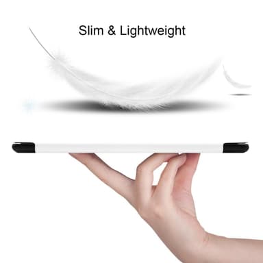Slim Fit Cover Till Samsung Galaxy Tab A 10.1 (2019) - Vit