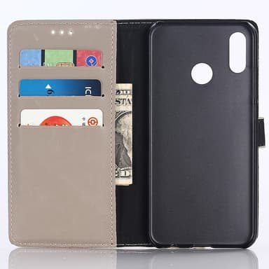 Huawei P20 Lite Retro Plånboksfodral - Beige