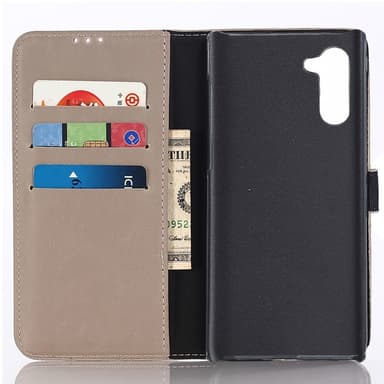 Samsung Galaxy Note 10 Retro Plånboksfodral - Beige