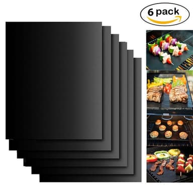 Grillmatta 6st Non-stick 33x40cm