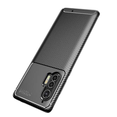 Motorola Edge+ Karbon fiber Skal - Svart