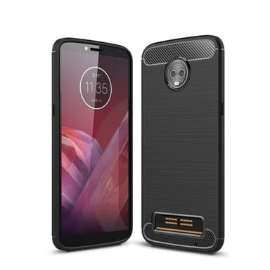 Motorola Moto Z3 Play Karbon fiber Skal - Svart