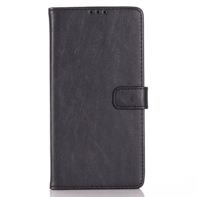 Huawei P40 Lite Retro Plånboksfodral - Svart