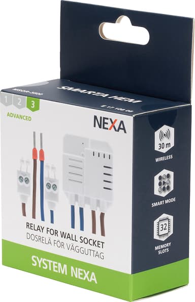 Nexa Relay för vägguttag