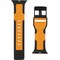 UAG Civilian Apple Watch 42-45mm silikonarmband (svart/orange)