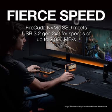 Seagate FireCuda Gaming portabel SSD 1 TB