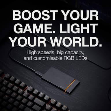 Seagate FireCuda Gaming portabel SSD 1 TB