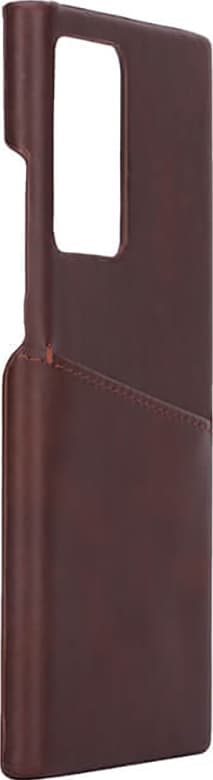 Onsala Samsung Galaxy Note20 Ultra kortfodral i läder (brun)