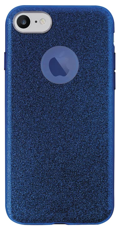 Puro iPhone 6/6S/7/8 Shine skal med 2 korthållare (blå) Puro iPhone 6/6S/7/8 Shine skal med 2 korthållare (blå)