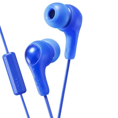 JVC Gumy Plus in-ear hörlurar (blå) JVC Gumy Plus in-ear hörlurar (blå)