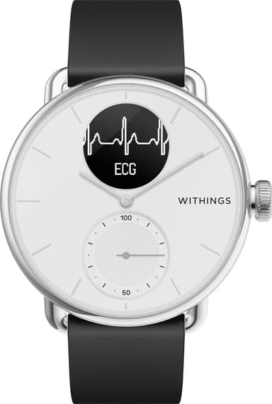 Withings ScanWatch Hybrid smartwatch 38mm (vit)