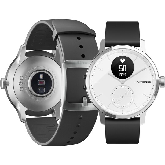 Withings ScanWatch Hybrid smartwatch 42 mm (vit)