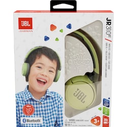 JBL Jr. 310BT trådlösa on-ear hörlurar (grön)
