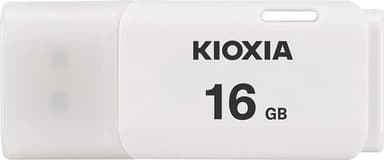Kioxia TransMemory U202 USB-minne 16 GB (vit)