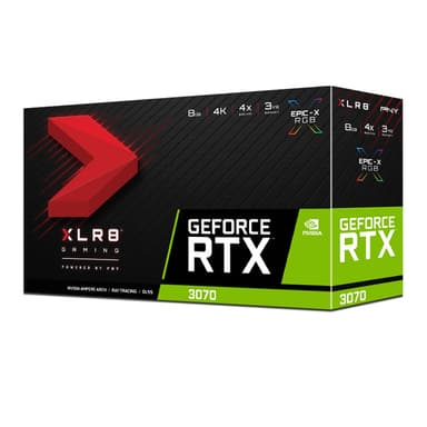PNY RTX 3070 8GB XLR8 Gaming EPIC X RGB 3 FAN 2.7Slot
