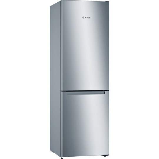 Bosch kylskåp/frys kombiskåp KGN33NLEB (Inox-look)