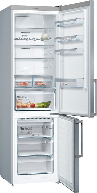 Bosch Serie 4 Kyl/Frys KGN397LEQ (inox-look)
