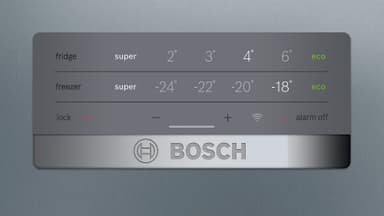 Bosch Serie 4 Kyl/Frys KGN397LEQ (inox-look)