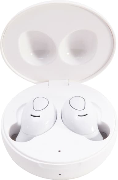 Ledwood i9 true wireless hörlurar (vit)