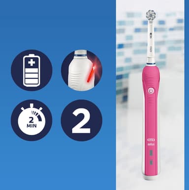 Oral-B Pro-2 2400N eltandborste (rosa)