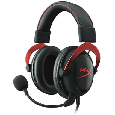 HyperX Cloud II gaming headset (svart/röd)