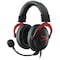 HyperX Cloud II gaming headset (svart/röd)