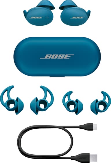 Bose Sport Earbuds in-ear true wireless-hörlurar (baltic blue)