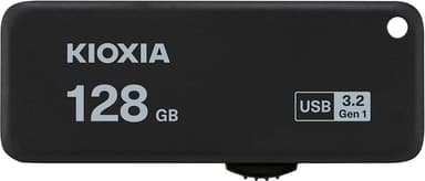 Kioxia TransMemory U365 USB-minne 128 GB (svart)