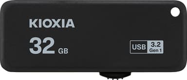 Kioxia TransMemory U365 USB-minne 32 GB (svart)