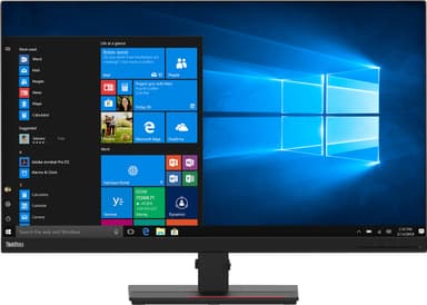 Lenovo ThinkVision T32h-20 31.5" bildskärm (svart)