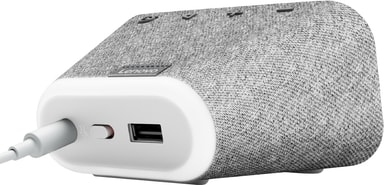 Lenovo Smart Clock Essential med Google Assistant (soft touch grey)