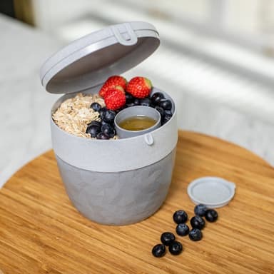 CLUB Bento Box / Lunch box, Organic Grey