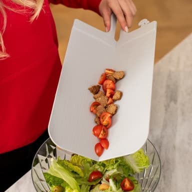 SNAP L, Skärbräda Plast, Vikbar, Svart 2-pack