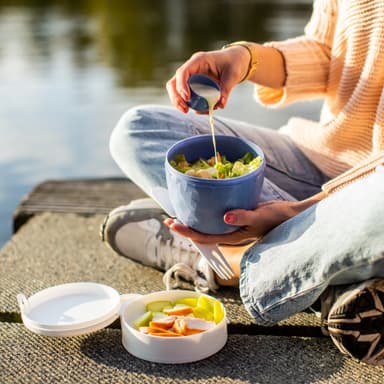 CLUB Bento Box / Lunch box Organic Blue