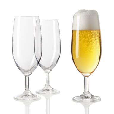 Ölglas på fot/Pilsnerglas 360ml Daily
