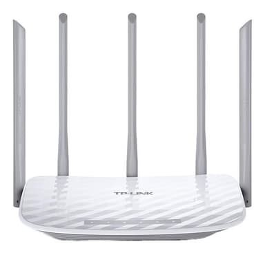 TP-Link AC1350 Trådlös Dual Band Router, 802.11ac, 867 Mbps, vit