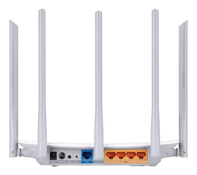 TP-Link AC1350 Trådlös Dual Band Router, 802.11ac, 867 Mbps, vit