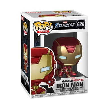 FUNKO! POP MARVEL: AVENGERS GAME - IRON MAN (STARK TECH SUIT