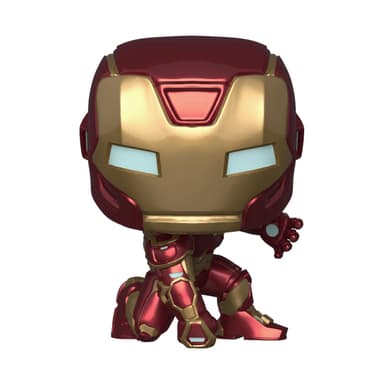 FUNKO! POP MARVEL: AVENGERS GAME - IRON MAN (STARK TECH SUIT