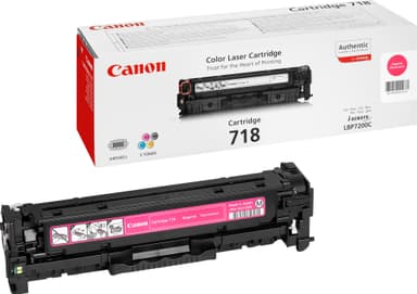 Canon 718 tonerkasett (magenta)
