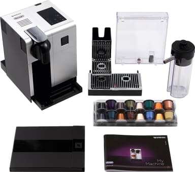 NESPRESSO® Lattissima Pro kaffemaskin av Delonghi, Brushed Aluminium