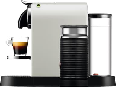 NESPRESSO® CitiZ And Milk kaffemaskin av DeLonghi, Vit​