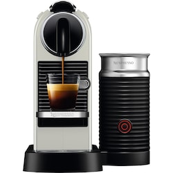 NESPRESSO® CitiZ And Milk kaffemaskin av DeLonghi, Vit​