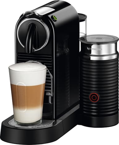 NESPRESSO® CitiZ And Milk kaffemaskin av DeLonghi, Svart