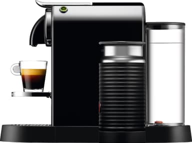 NESPRESSO® CitiZ And Milk kaffemaskin av DeLonghi, Svart