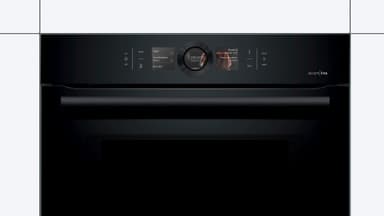 Bosch Serie 8 Inbyggnadsugn med mikro HMG8764C1 (Carbon black)